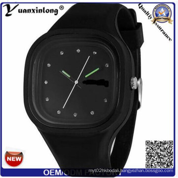 Yxl-992 Wholesale Geneva Silicone Watch Men Women Students Fashion Dress Quartz Wrist Jelly Watch